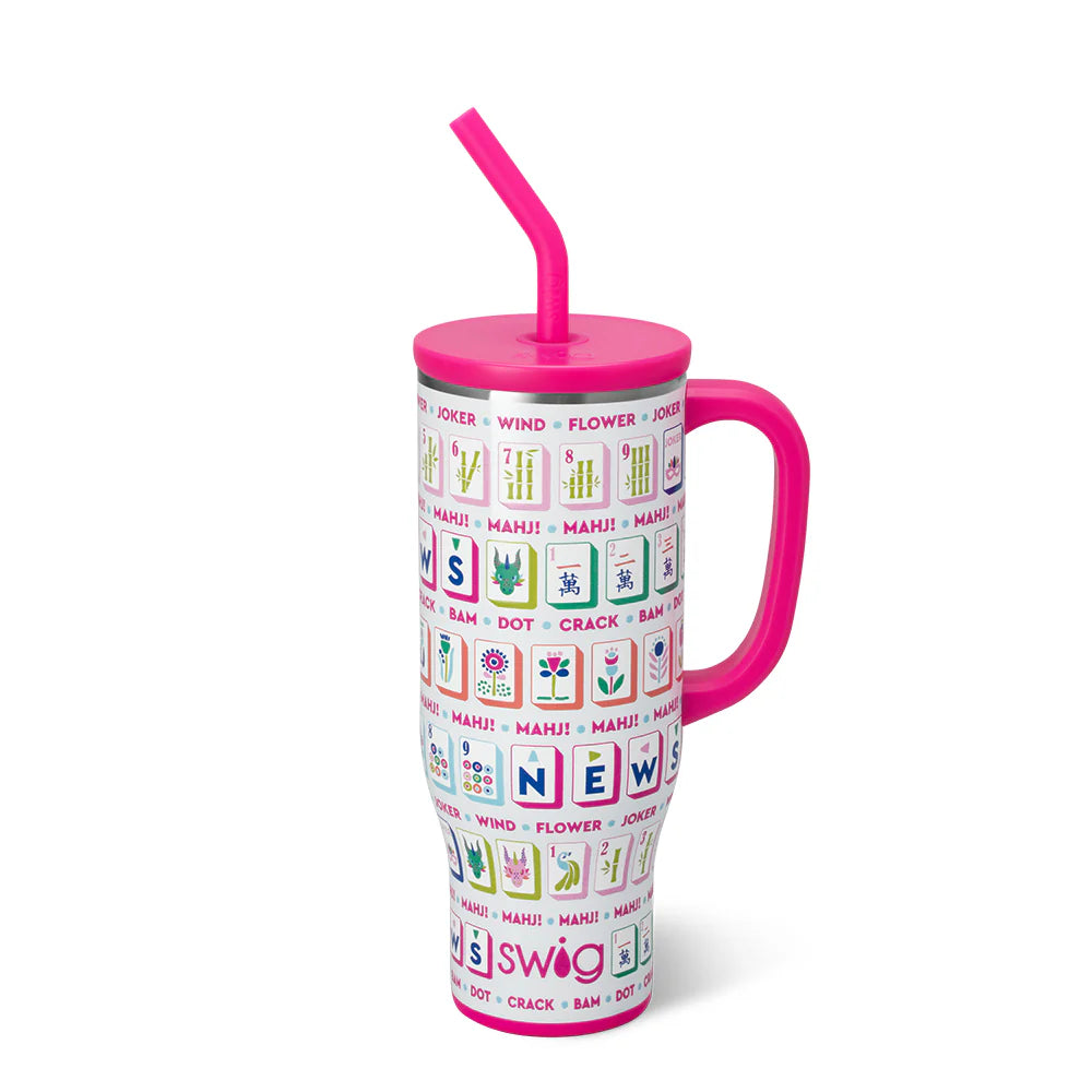 Mahjong Mega Mug 30oz - Eden Lifestyle