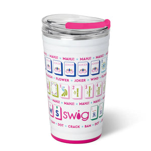 Mahjong Party Cup 24oz - Eden Lifestyle