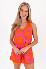 The Mara Ric Rac Romper
