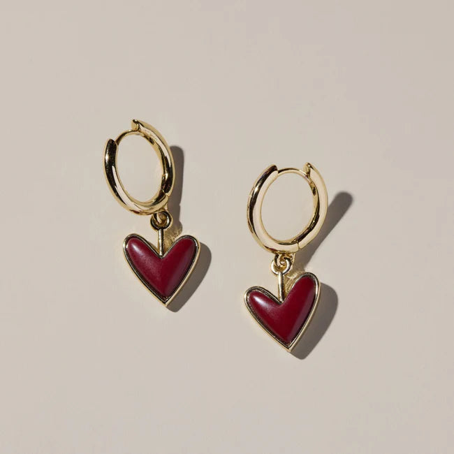 Maroon Stone Sweetheart Huggies - Eden Lifestyle