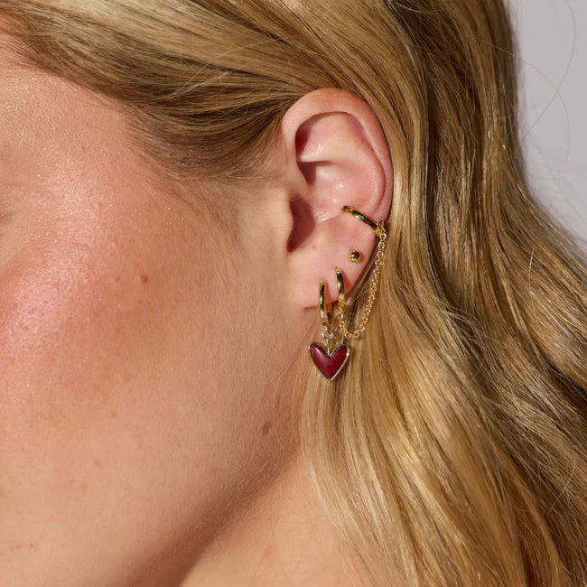 Maroon Stone Sweetheart Huggies - Eden Lifestyle