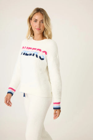 Marshmallow Party Cheers Snuggle Sweater - Eden Lifestyle
