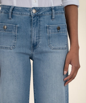 Meg High Rise Wide Leg Assertive - Eden Lifestyle