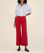 Meg High Rise Wide Leg Cherry - Eden Lifestyle