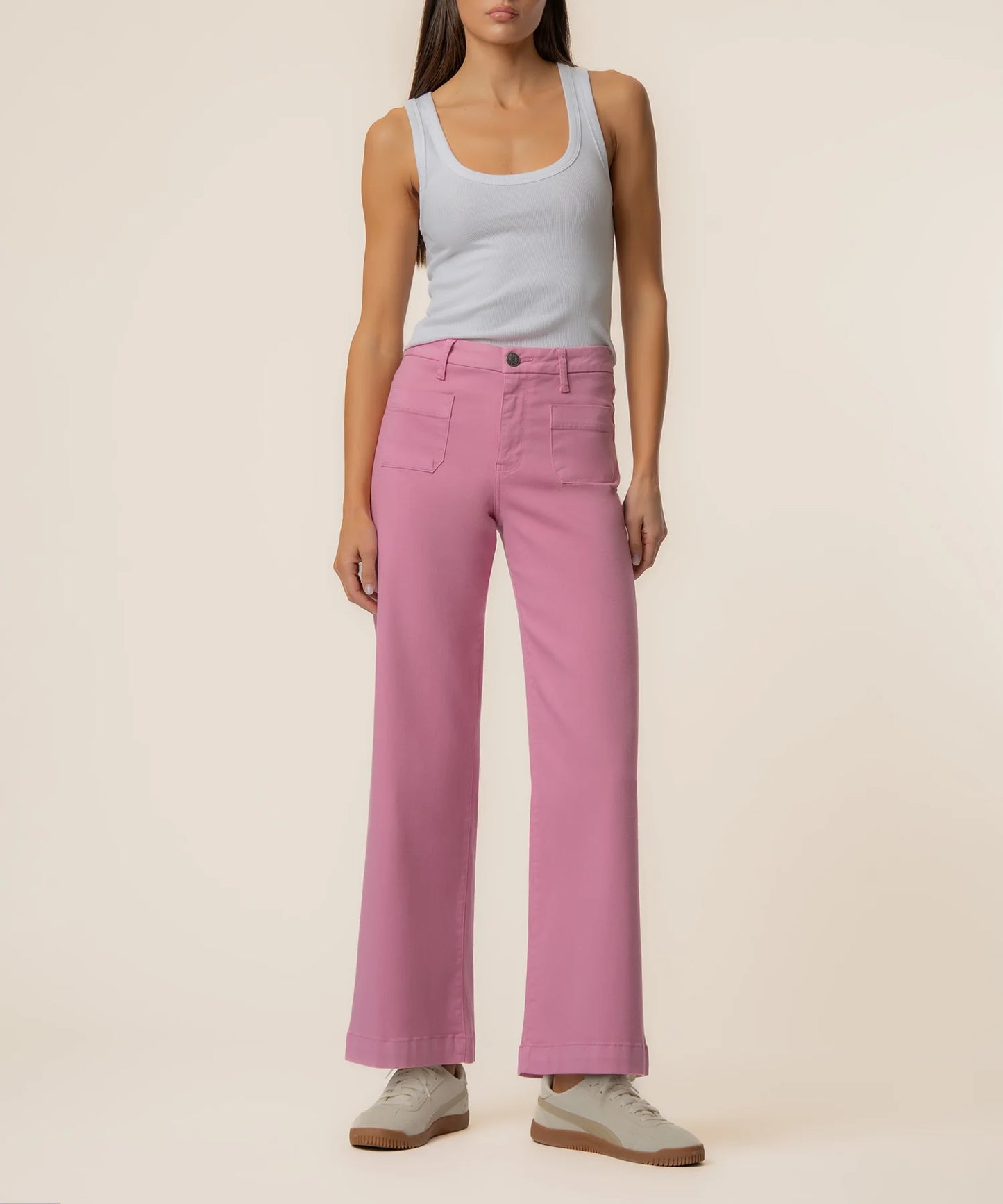 Meg High Rise Wide Leg Cupcake - Eden Lifestyle