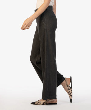 KUT from the Kloth Meg Linen Wide Leg Pants - Eden Lifestyle