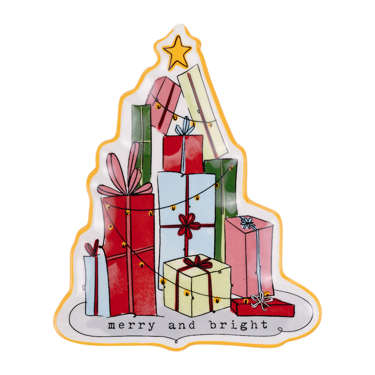 Merry and Bright Presents Trinket Tray - Eden Lifestyle