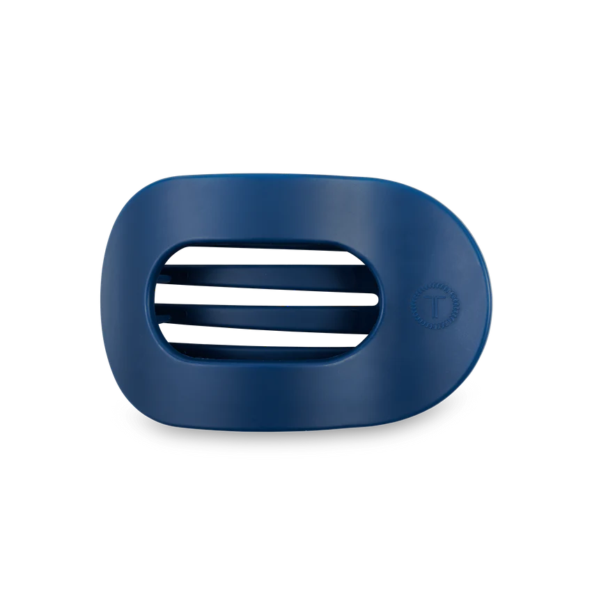 Midnight Rain Medium Flat Round Hair Clip - Eden Lifestyle