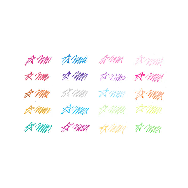 Mini Doodlers Scented Gel Pens - Set of 20 - Eden Lifestyle