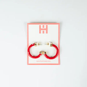 Hoo Hoops Minis - Red with Pearls - Eden Lifestyle