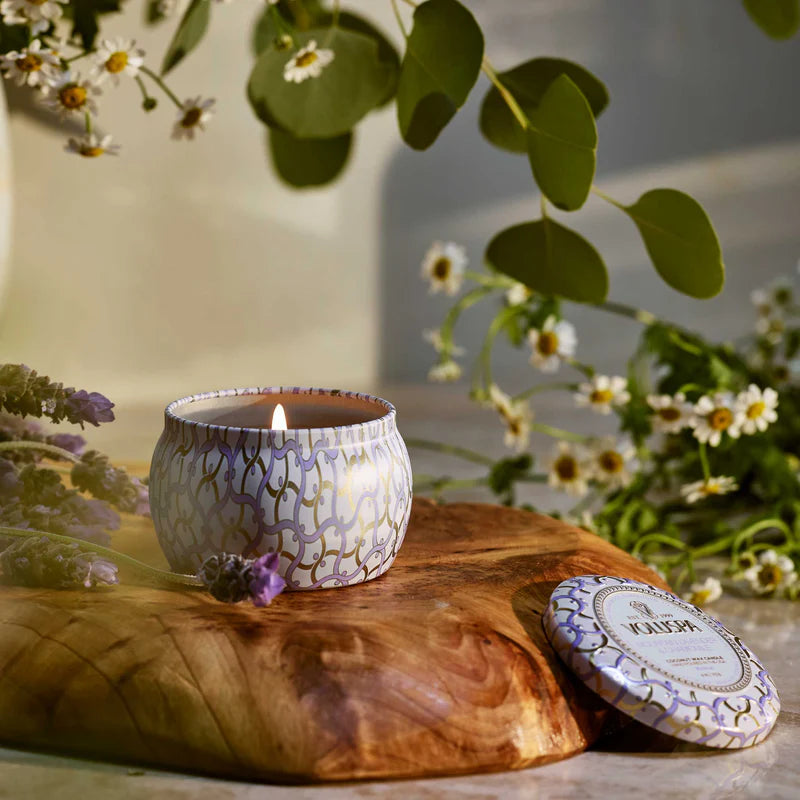 Mountain Lavender & Chamomile Mini Tin Candle - Eden Lifestyle