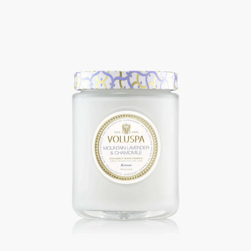 Mountain Lavender & Chamomile Large Jar Candle - Eden Lifestyle