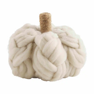 Mud Pie Chunky Pumpkin Sitter - Eden Lifestyle