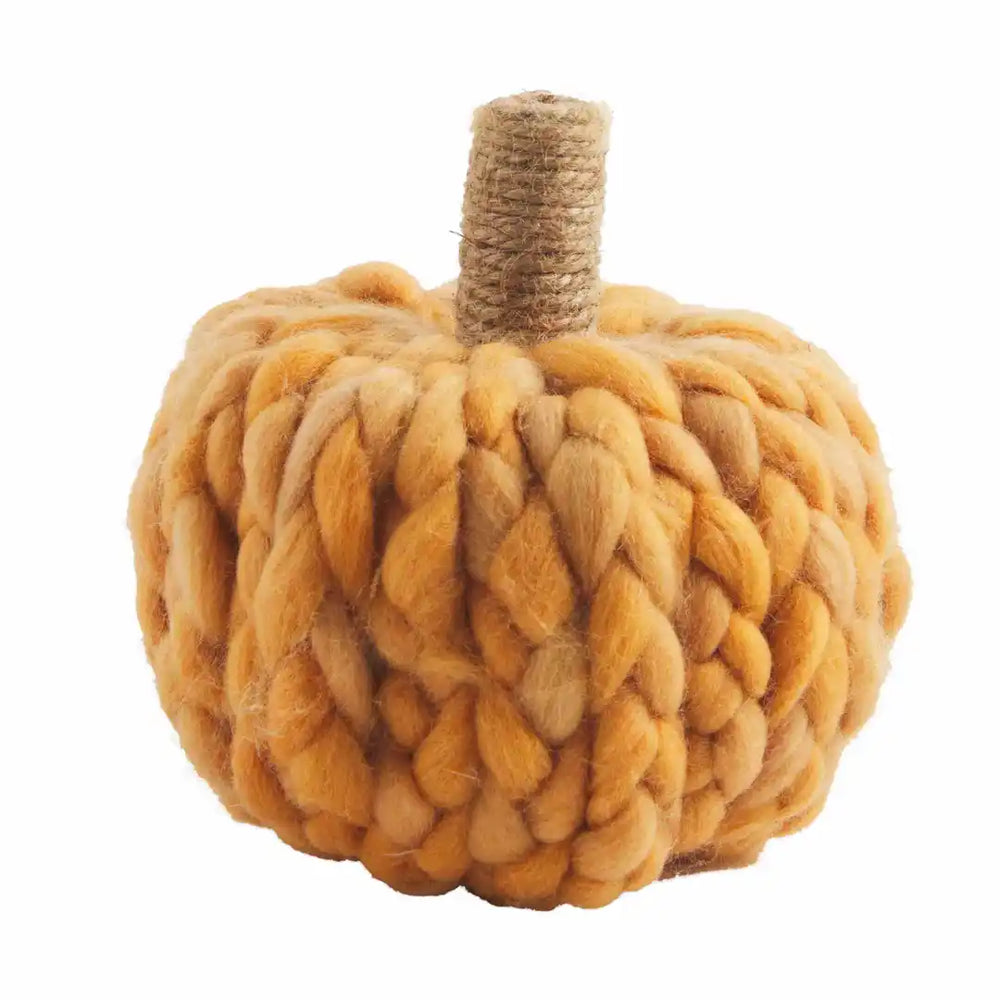 Mud Pie Chunky Pumpkin Sitter - Eden Lifestyle