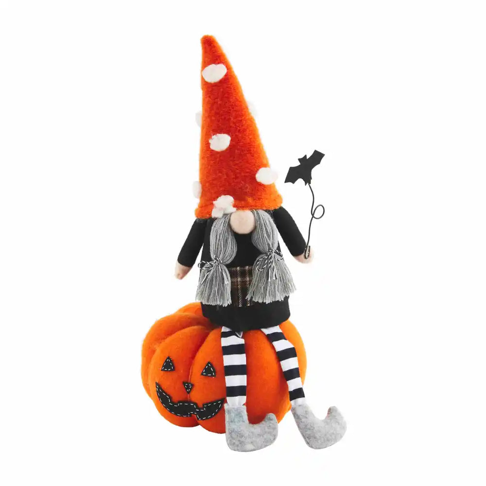 Mud Pie Halloween Pumpkin Gnome - Eden Lifestyle