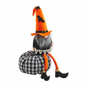 Mud Pie Halloween Pumpkin Gnome - Eden Lifestyle