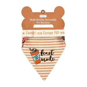 Mud Pie Reversible Holiday Bandana - Eden Lifestyle