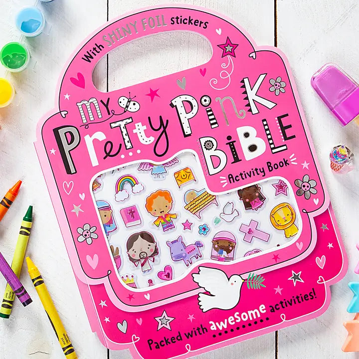 My Pretty Pink Bible Activity Book - Eden Lifestyle