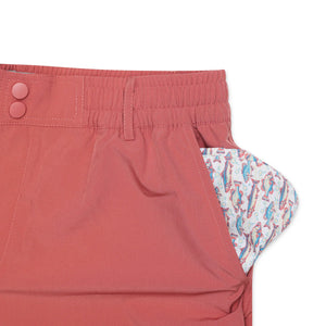 Everyday Short - Red Clay Fish Pocket