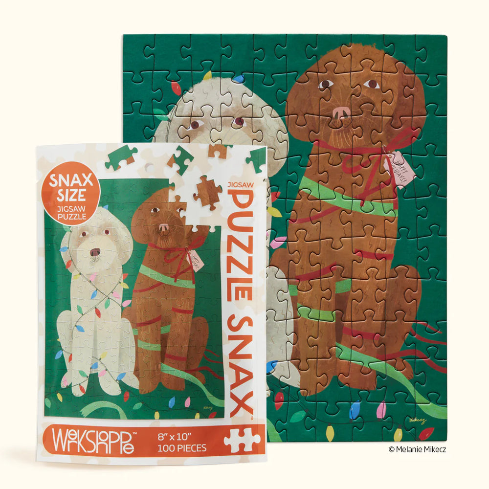 NEW Holiday Helpers Puzzle Snax 100 Piece Jigsaw Puzzle - Eden Lifestyle