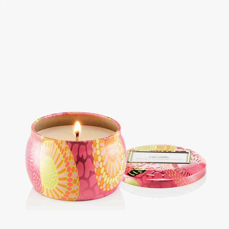 Nāpali Passion Fruit Mini Tin Candle - Eden Lifestyle