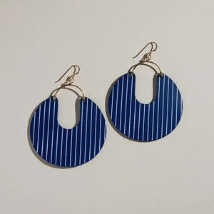 Navy Pinstripe Leos - Eden Lifestyle