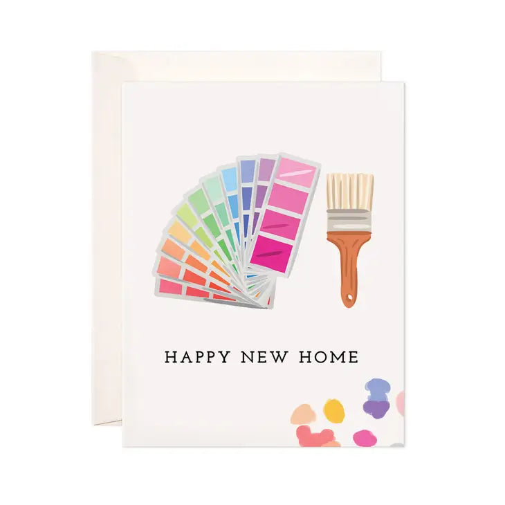 New Home Paint Greeting Card - Eden Lifestyle