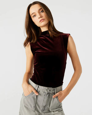 Nikola Bodysuit Wine - Eden Lifestyle
