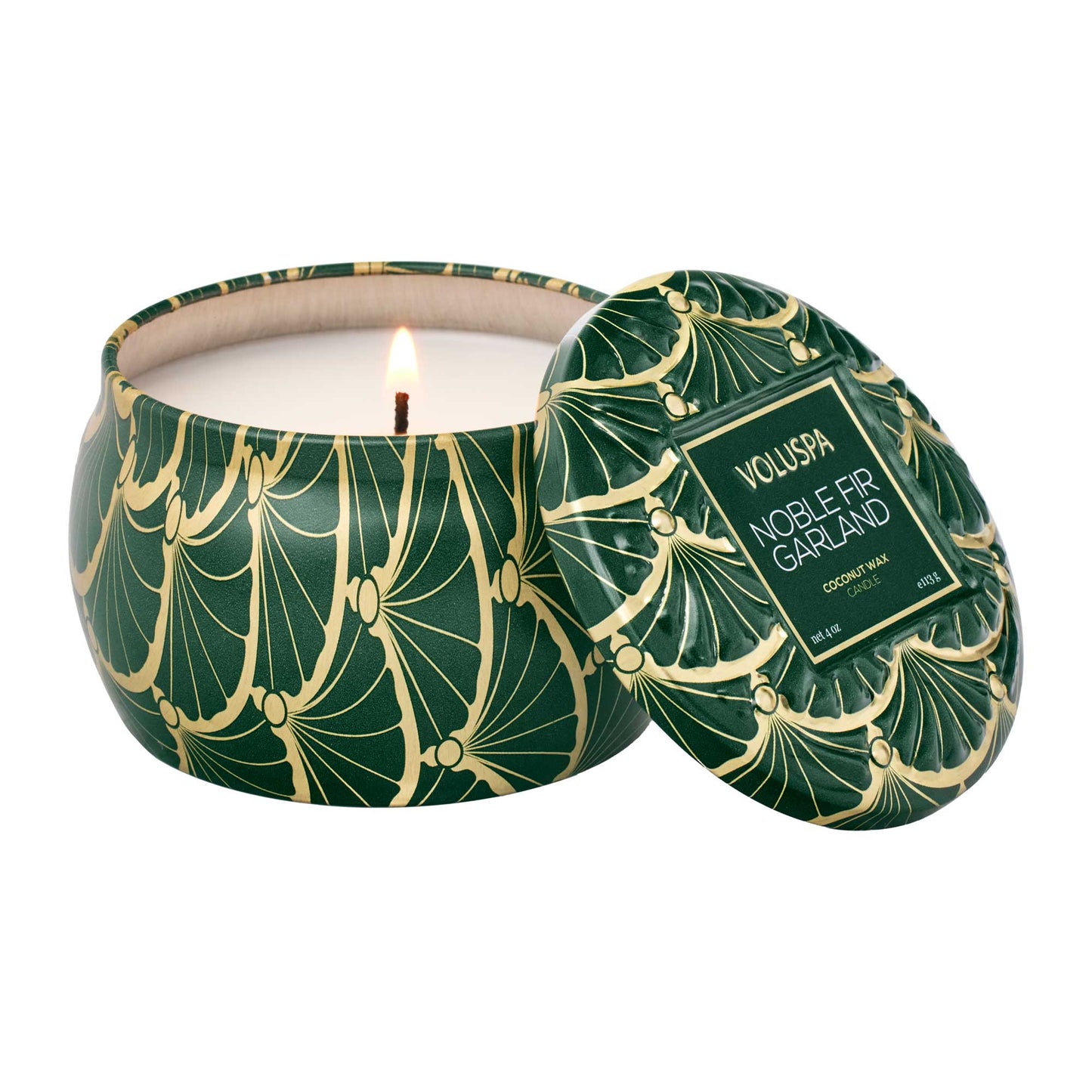 Noble Fir Garland Mini Tin Candle - Eden Lifestyle