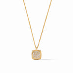 Noel Pavé Solitaire Necklace - Eden Lifestyle