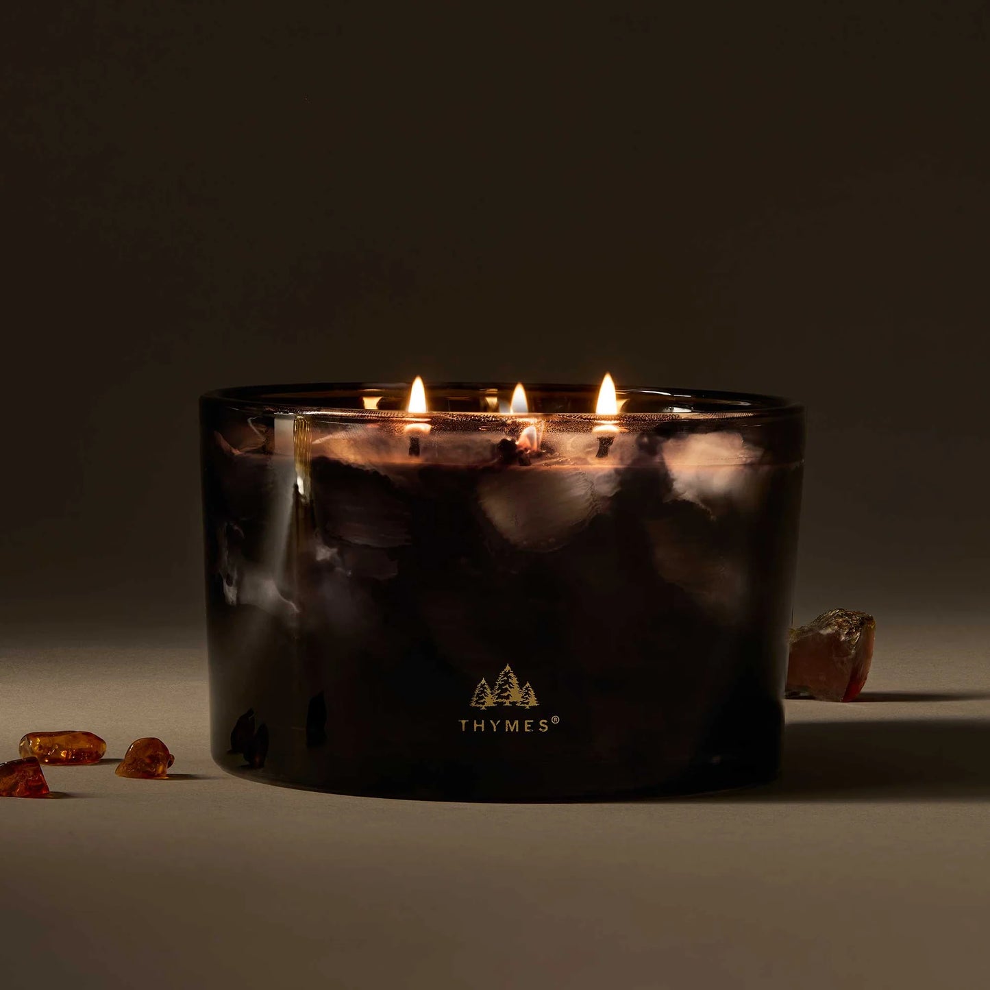 Noir Woods 3-Wick Poured Candle - Eden Lifestyle