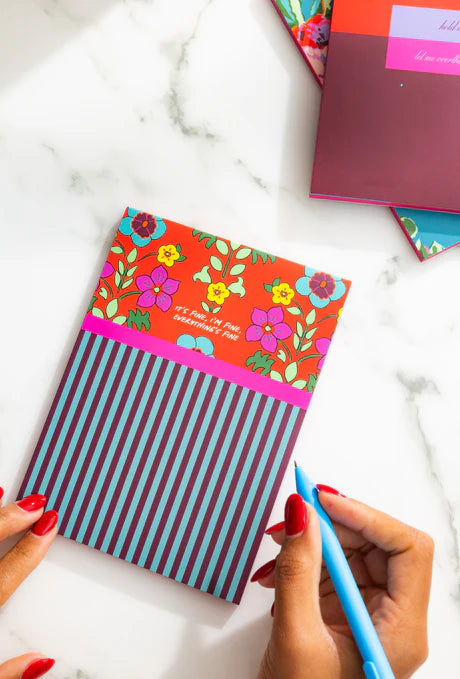 Notepad - Everything's Fine - Eden Lifestyle