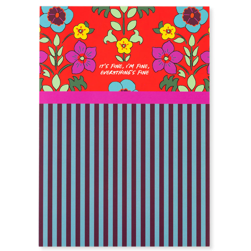Notepad - Everything's Fine - Eden Lifestyle