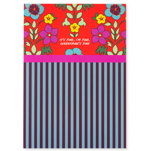 Notepad - Everything's Fine - Eden Lifestyle