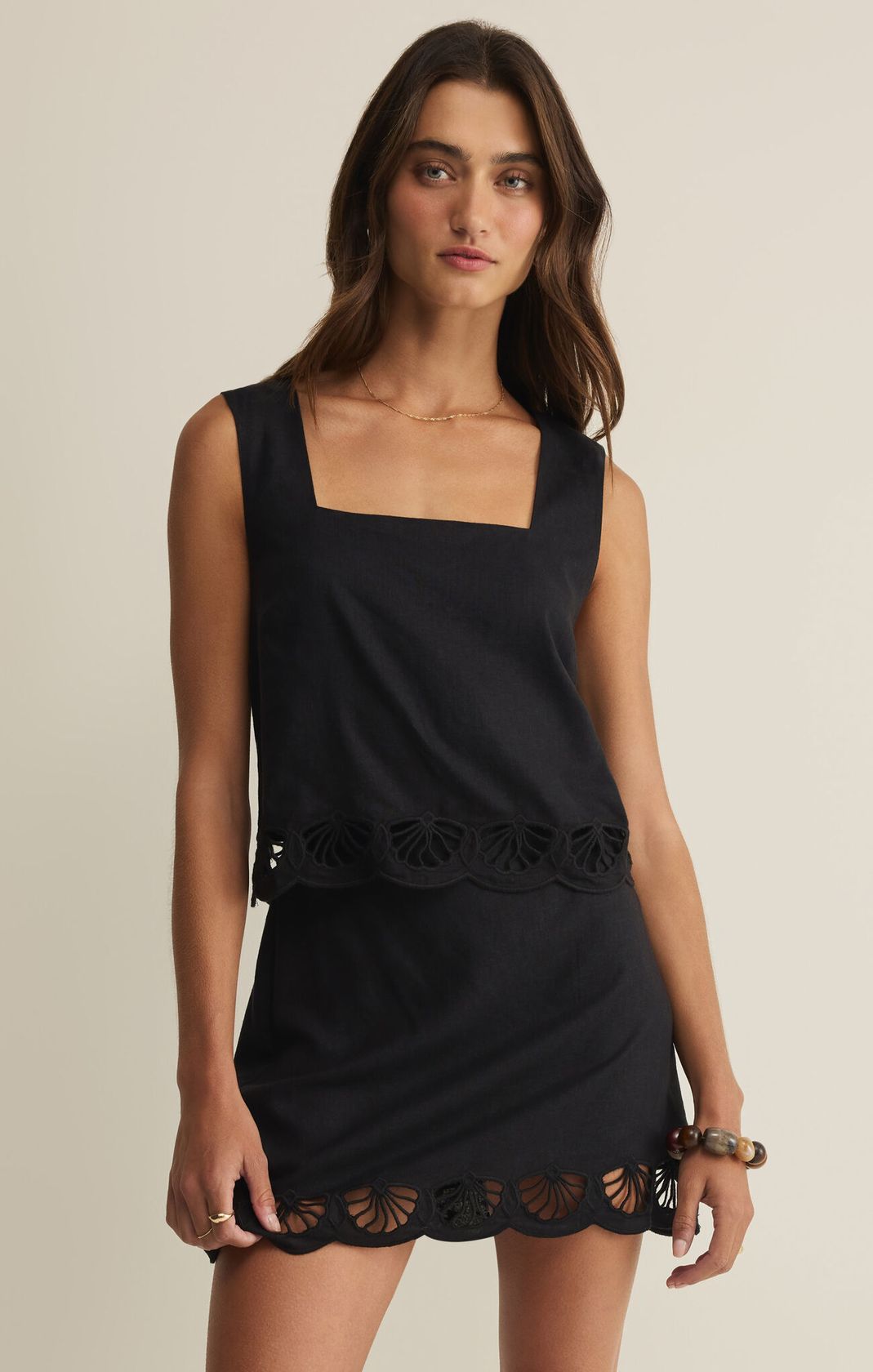 Z SUPPLY Charlene Embroidery Top - Eden Lifestyle