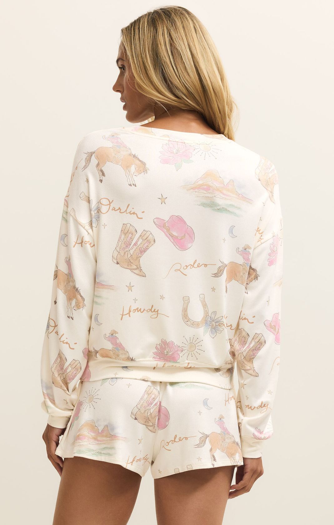 Z SUPPLY Desert Rose LS Top - Eden Lifestyle