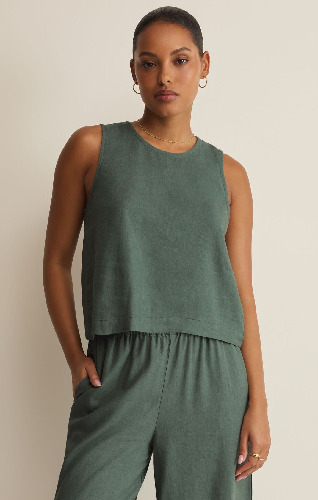Z Supply Sloane Linen Top - Eden Lifestyle