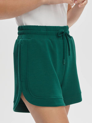 Ollie High-Rise Short 3.5'' Forest - Eden Lifestyle
