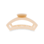 Open Almond Beige Medium Hair Clip - Eden Lifestyle