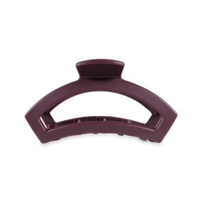 Open Burgundy Bliss Medium Hair Clip - Eden Lifestyle