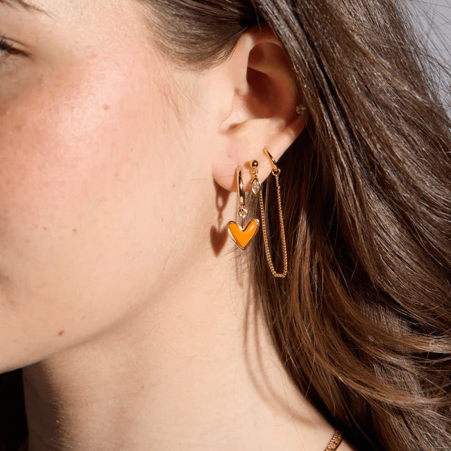 Orange Stone Sweetheart Huggies - Eden Lifestyle