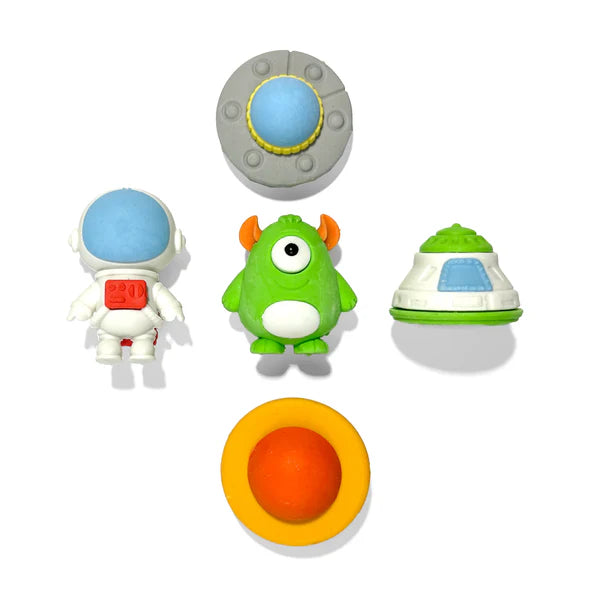 Outta This World Scented Puzzle Erasers - Set of 5 - Eden Lifestyle
