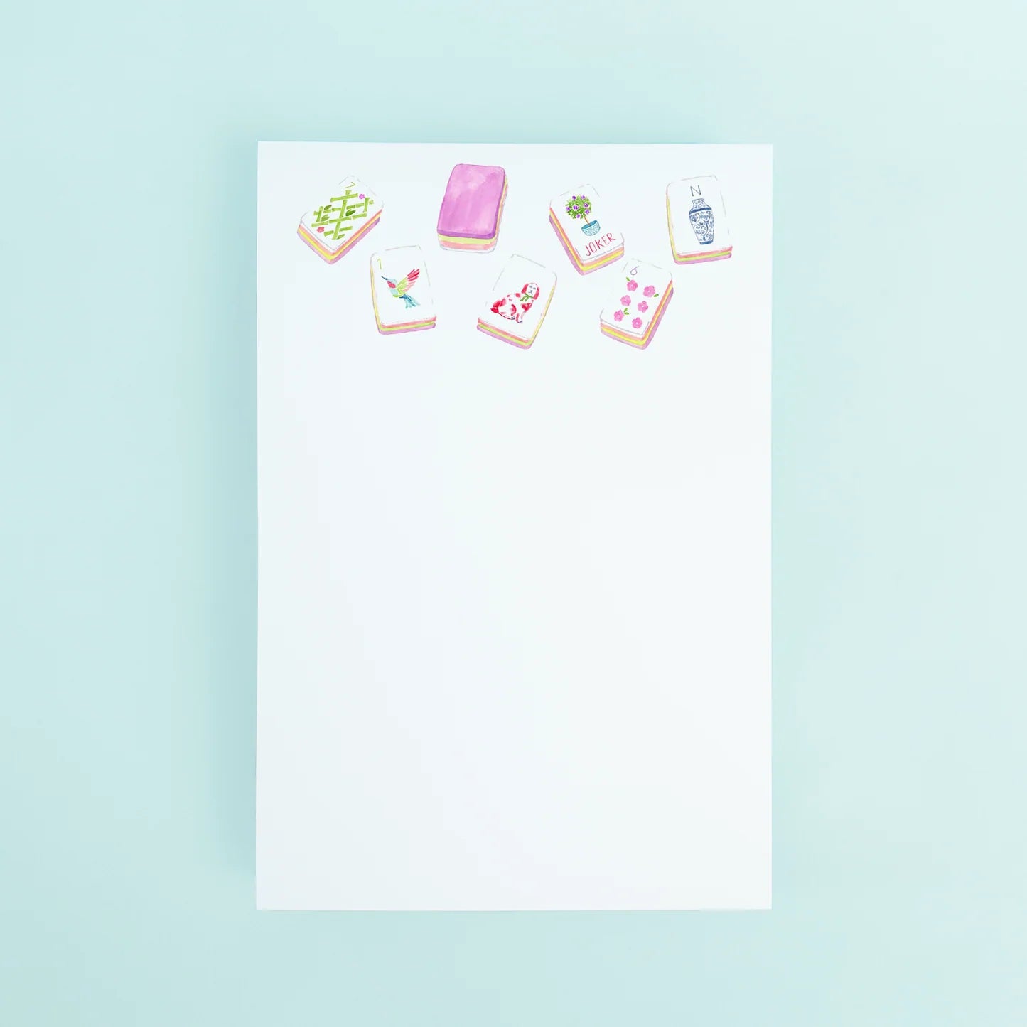 Large Mahjong Tiles Notepad - Eden Lifestyle