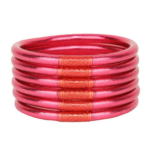 BuDhaGirl Pink All Weather Bangles® (AWB®) - Serenity Prayer - Eden Lifestyle