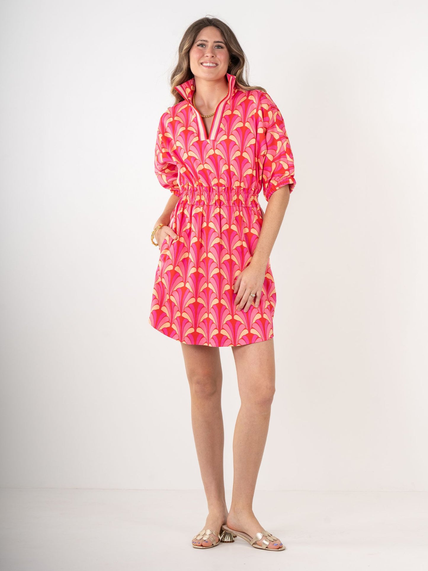 Palmer Dress Scallop - Eden Lifestyle