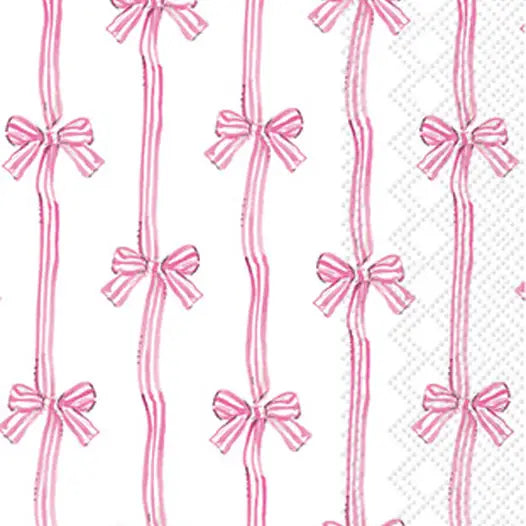 Baby Toile Pink Paper Guest Towel Pack of 16 - Eden Lifestyle