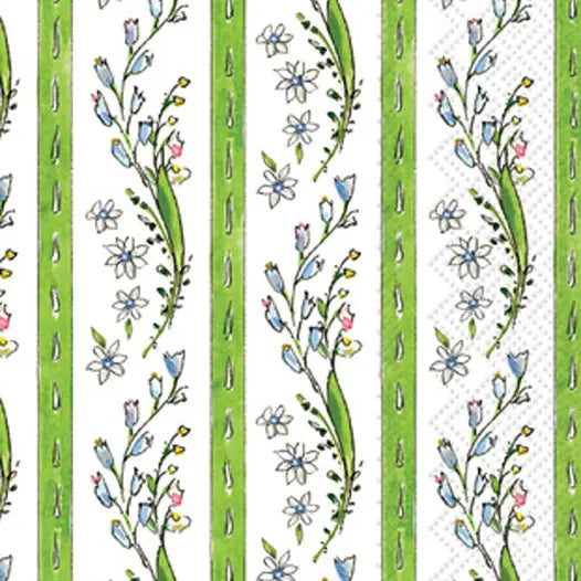 Lilies of the Valley Rosanne Beck Paper Guest Towels 16 Ct - Eden Lifestyle