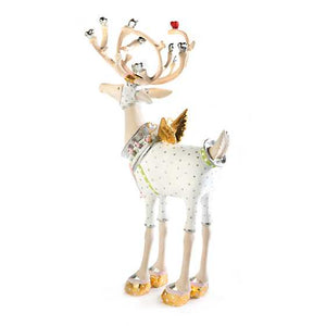 Patience Brewster Moonbeam Cupid Reindeer Figure - Eden Lifestyle