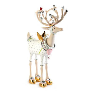 Patience Brewster Moonbeam Cupid Reindeer Figure - Eden Lifestyle