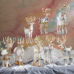 Patience Brewster Moonbeam Cupid Reindeer Figure - Eden Lifestyle